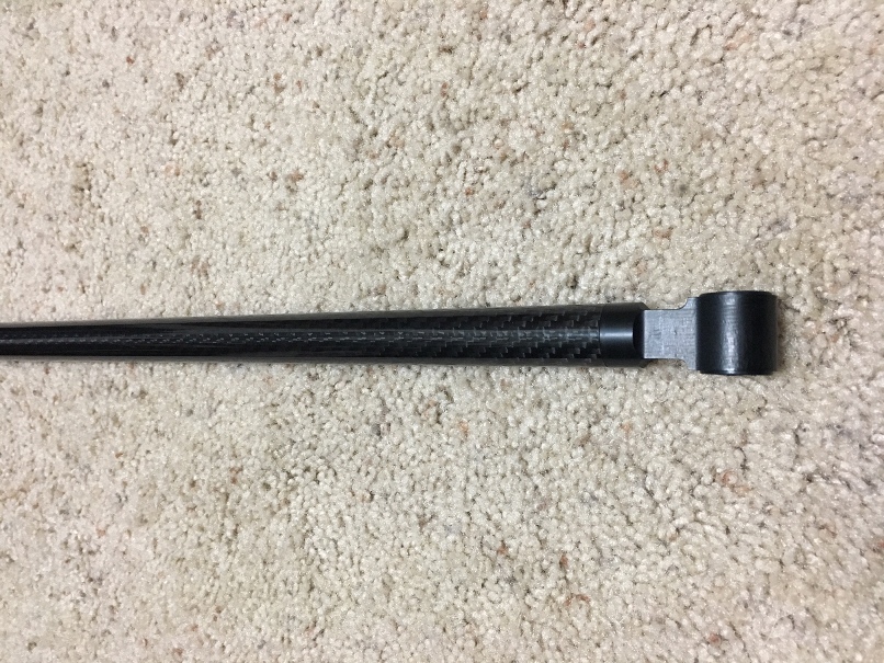 Our Equinox carbon-fiber lower rod