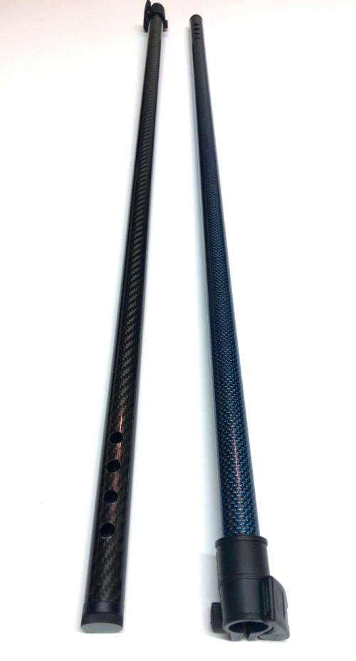 Minelab Equinox 600/800 "Counterweight-Ready" Carbon-Fiber Upper Shaft